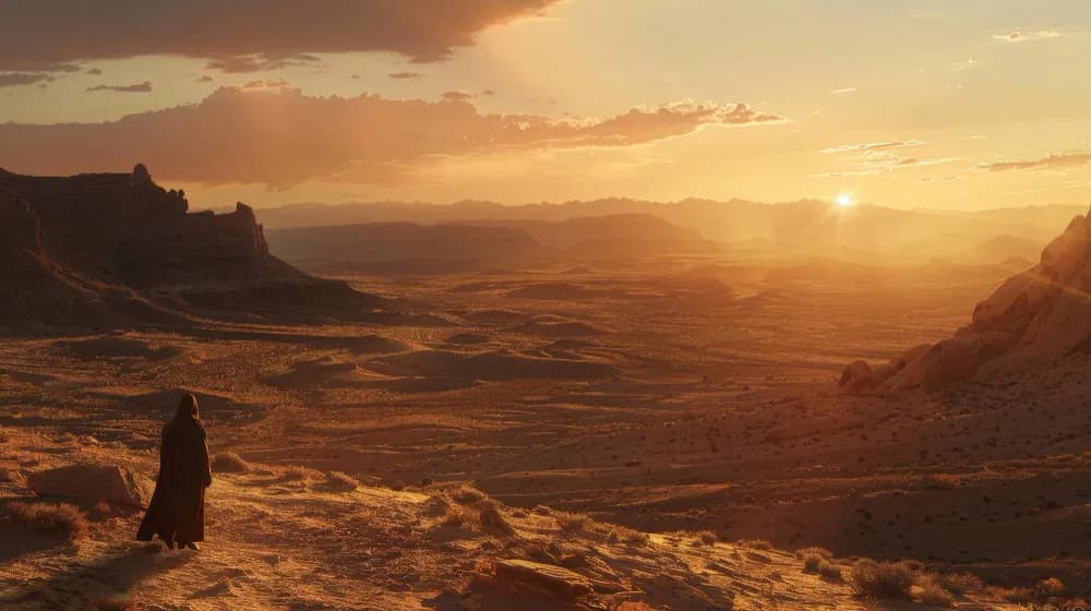 Journey through the desert