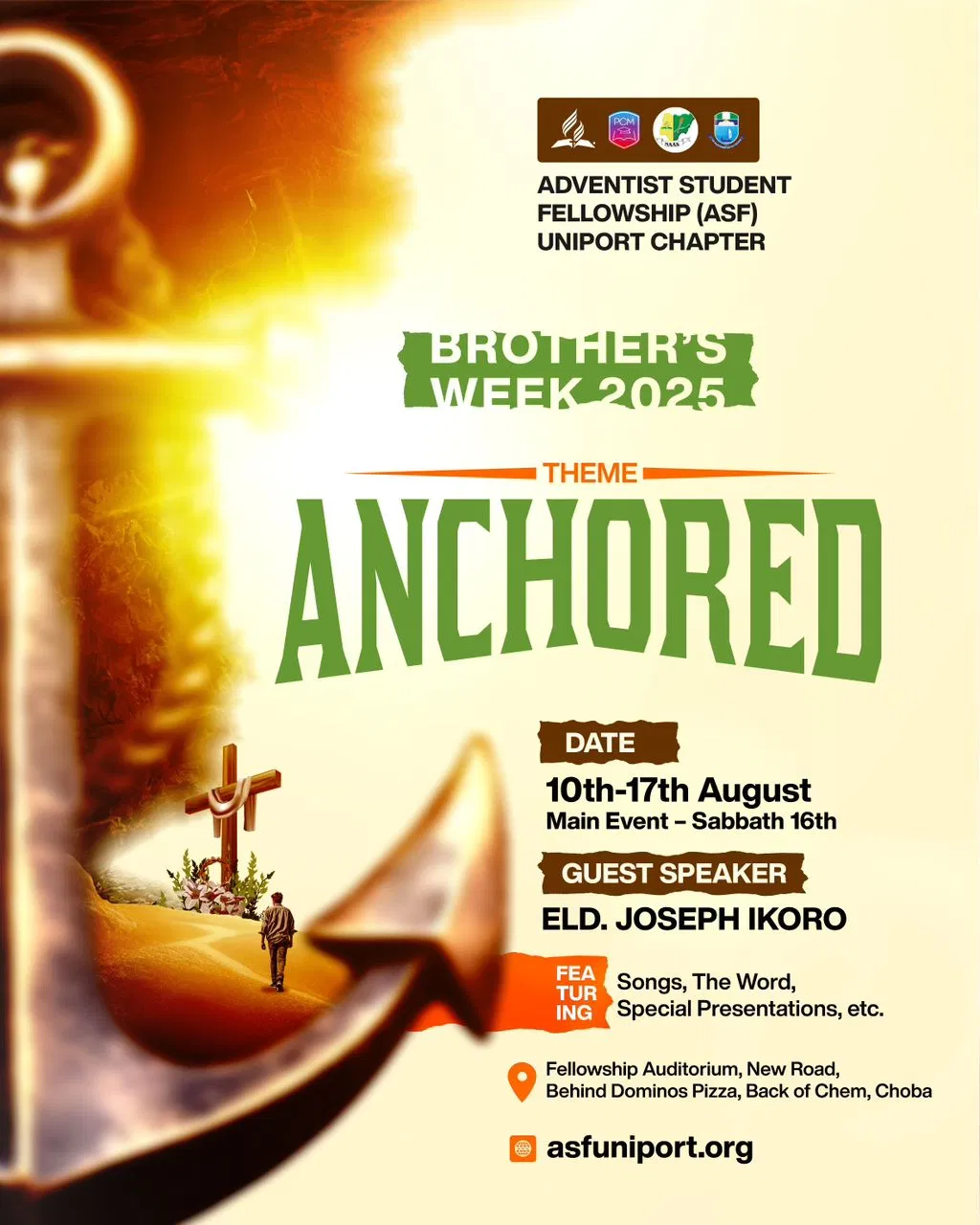 Brother’s Week 2025 – Theme: Anchored